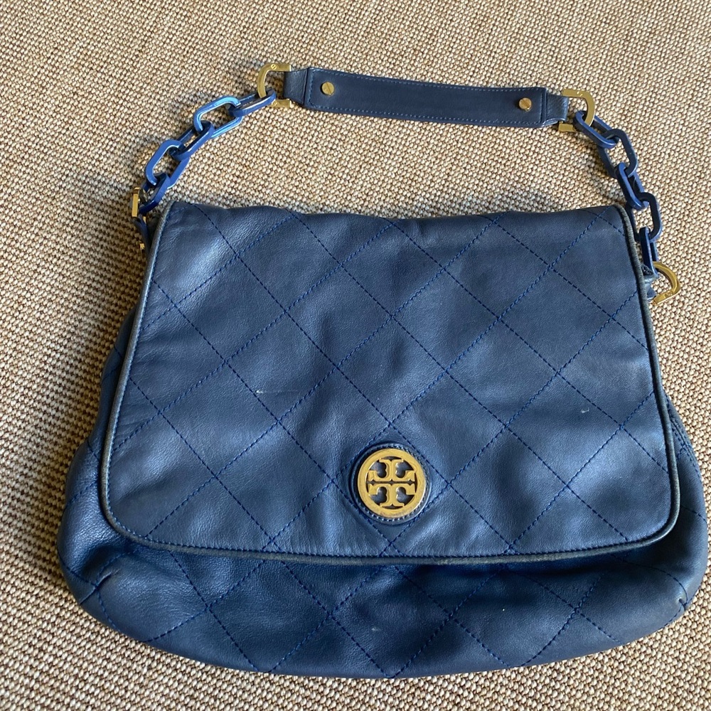 Tory Burch blue bag